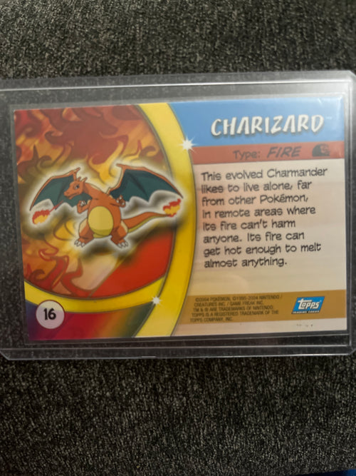 2004 Topps Pokémon Advanced Challenge #16  Charizard 🔥🔥