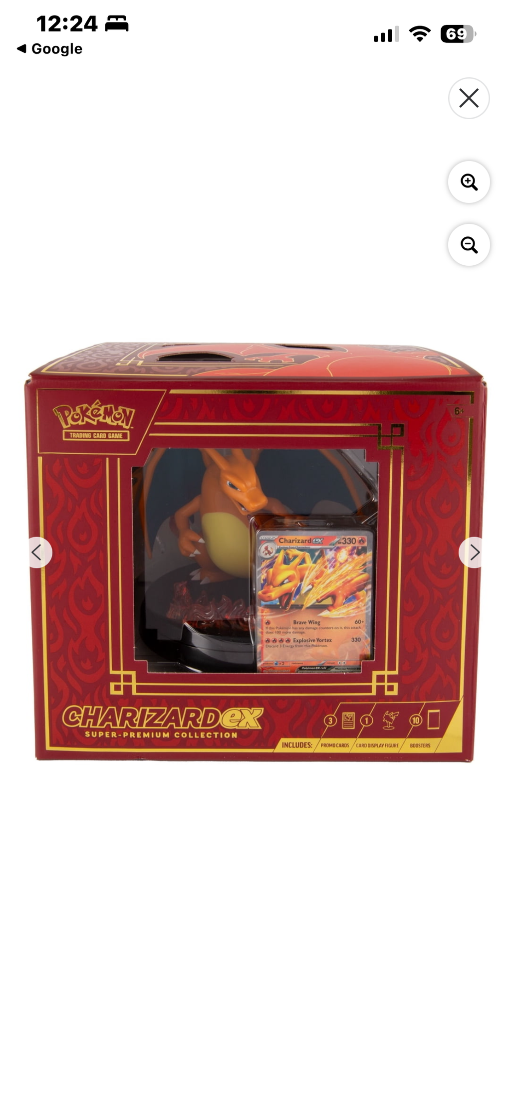 Pokémon Charizard Ex: Super Premium Collection