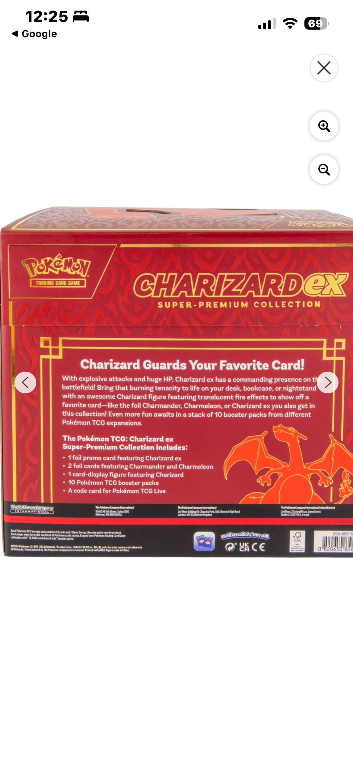 Pokémon Charizard Ex: Super Premium Collection