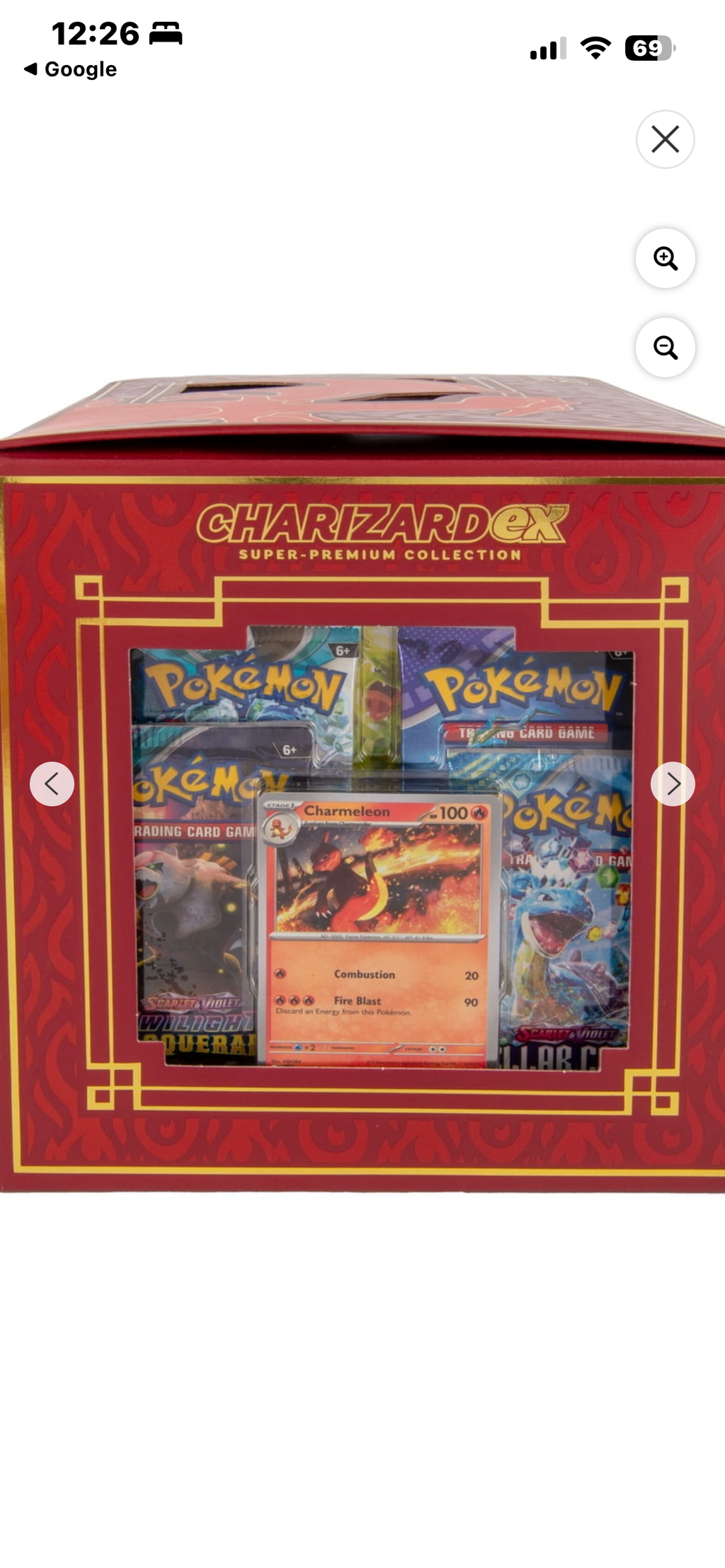 Pokémon Charizard Ex: Super Premium Collection