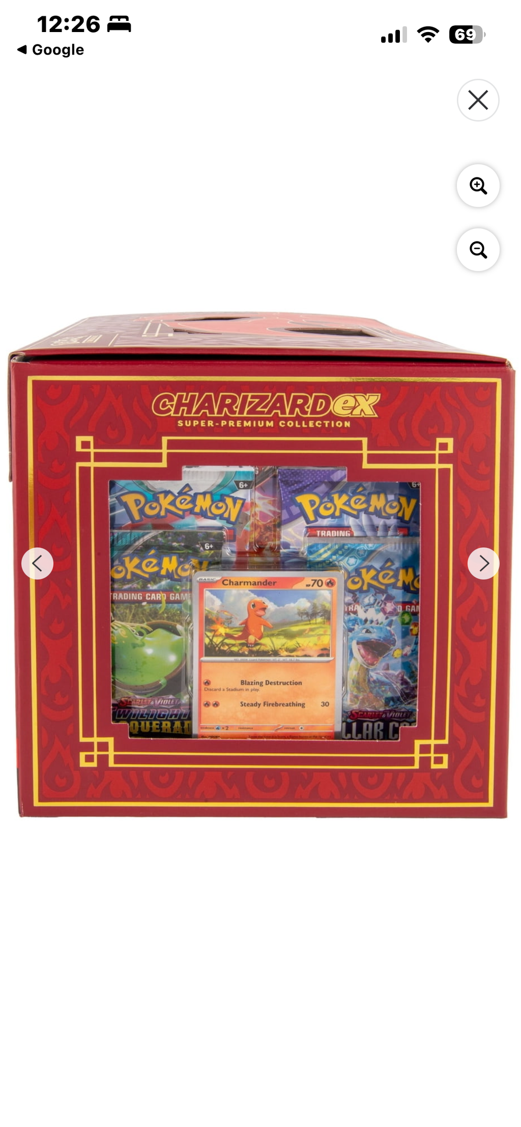 Pokémon Charizard Ex: Super Premium Collection