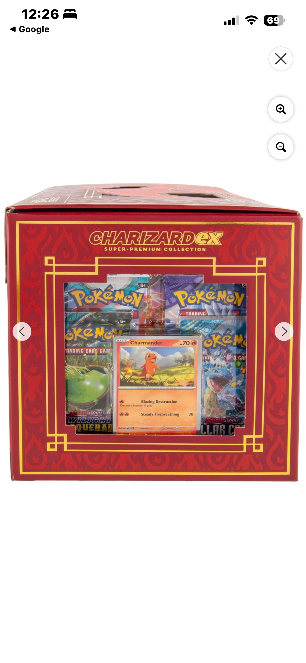 Pokémon Charizard Ex: Super Premium Collection