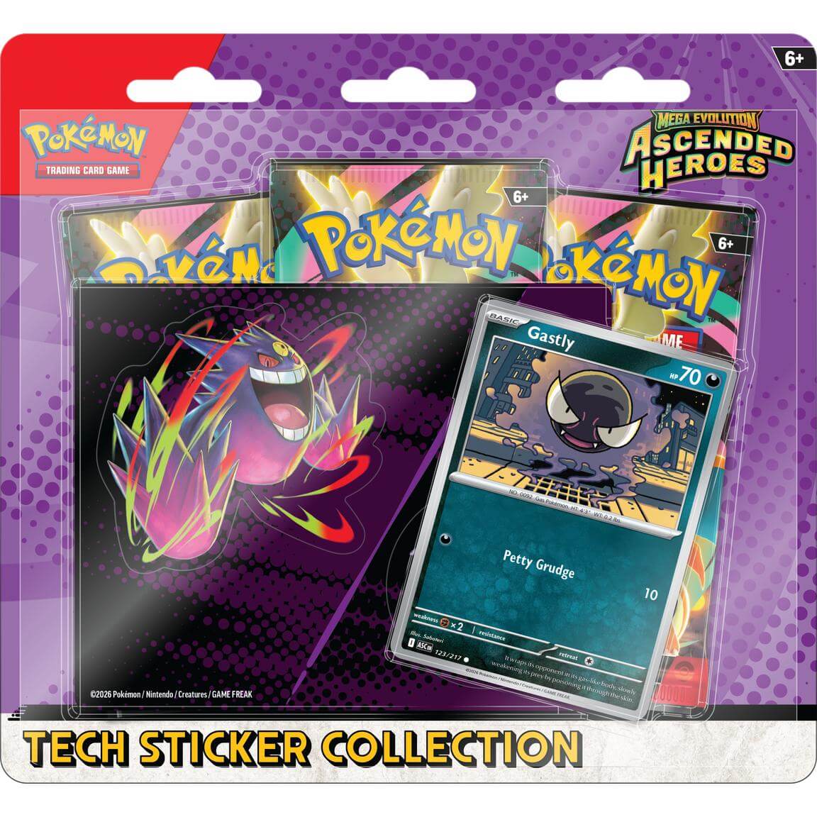 Pokemon Ascended Heroes Tech Sticker Collection